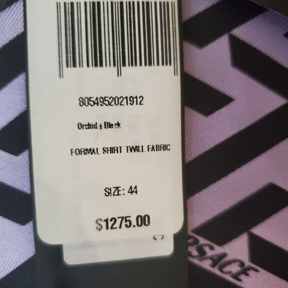 Versace Greca Silk Twill Blouse - Picture 16 of 16